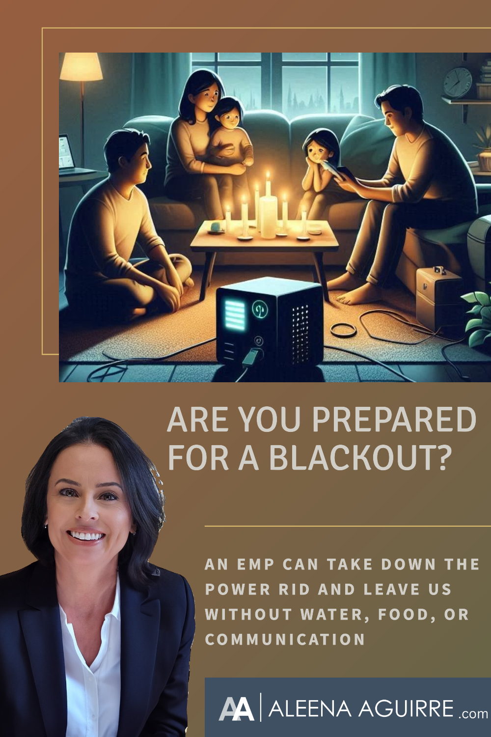 ARE YOU PREPARED FOR A BLACKOUT?